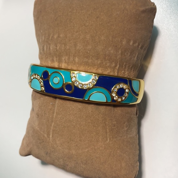 Blue and gold bracelet - Picture 4 of 4